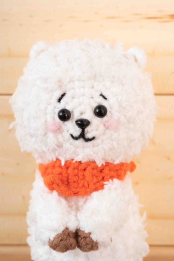 RJ the Alpaca Amigurumi Pattern and Kit